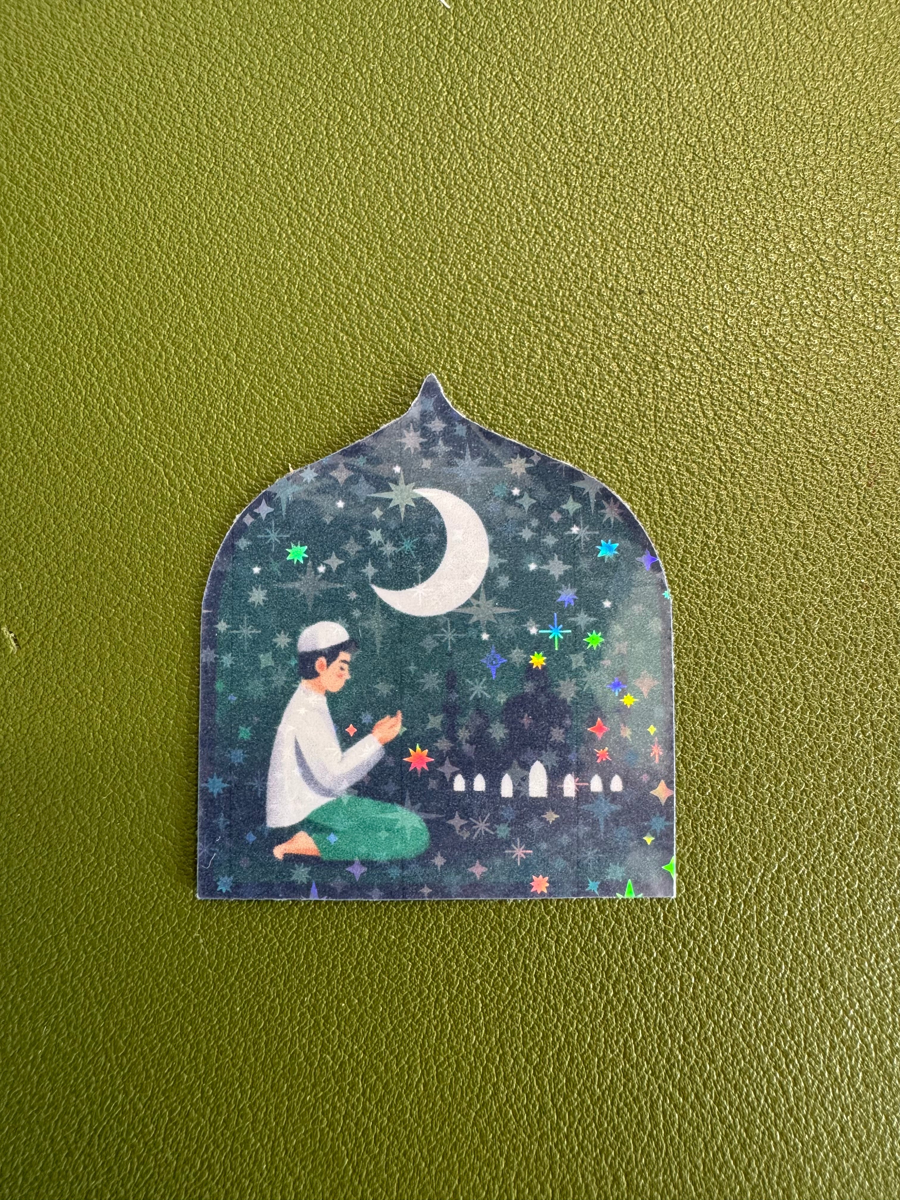 Islamic Stickers (Pack of 20) - handmade gifts, Ramadan and Eid gifts, party favors