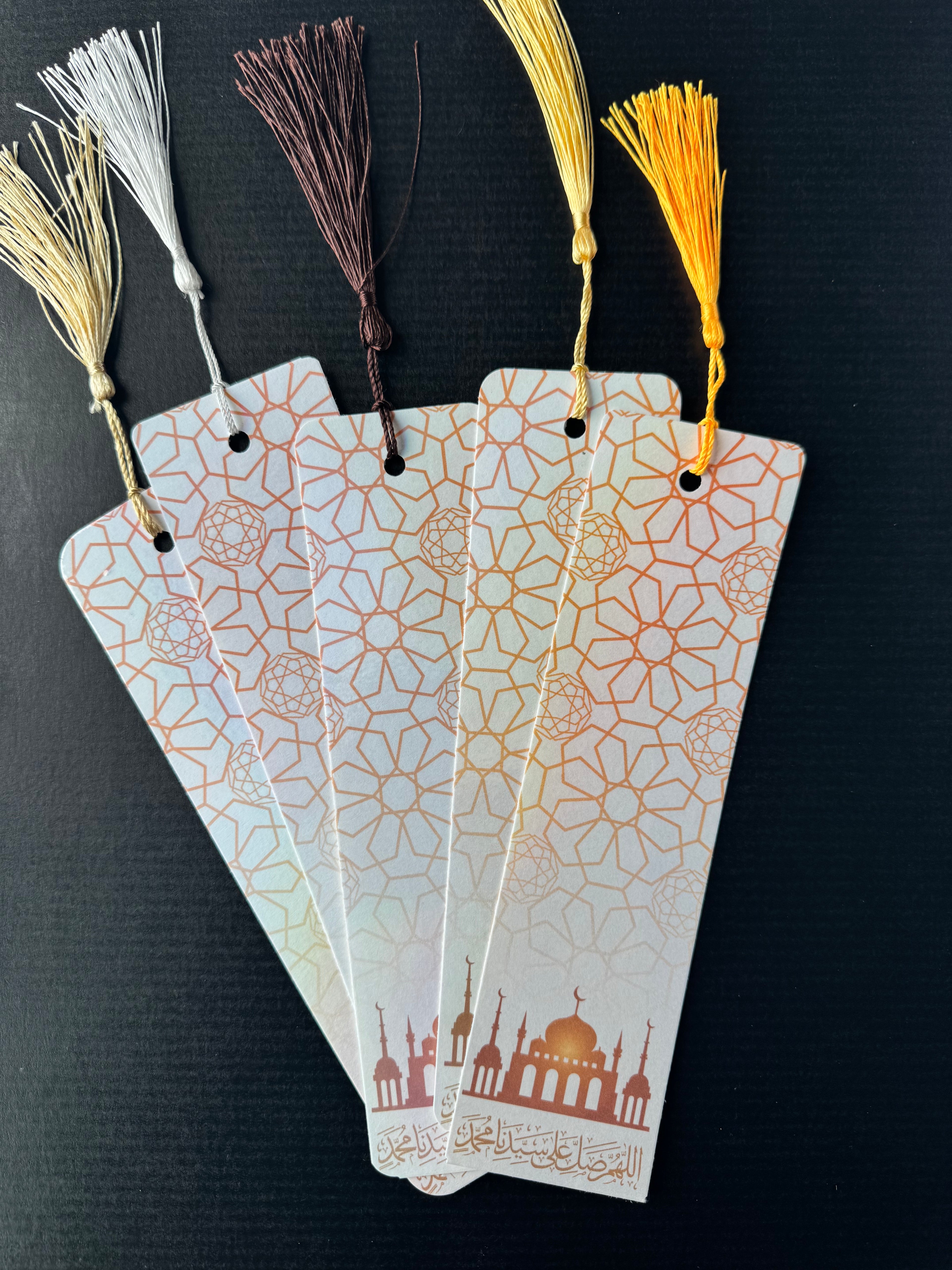 Islamic Bookmarks – Ramadan Eid Party Favors, Floral Lantern Design