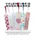VALENTINE’S DAY SPECIAL - Handcrafted Bookmarks | Bookish Merch | Decorative Bookmark | Cardstock Bookmark with Tassels